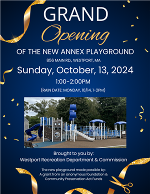 Grand Opening of the NEW Annex Playground!