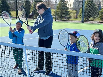 kids playing tennis 1