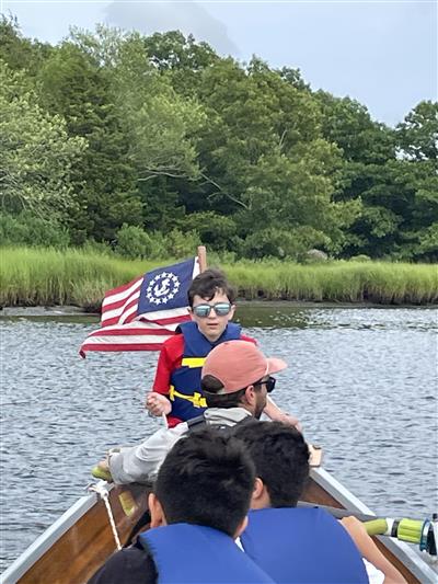 In boat 4