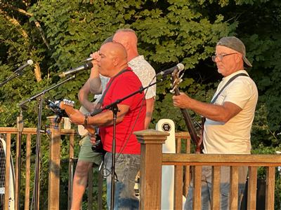 man singing