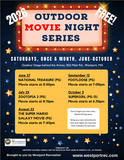 Outdoor Movie Night Flyer